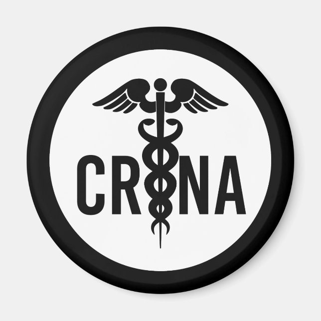 CRNA Certified Registered Nurse Anaesthetist Gifts Magnet (Front)