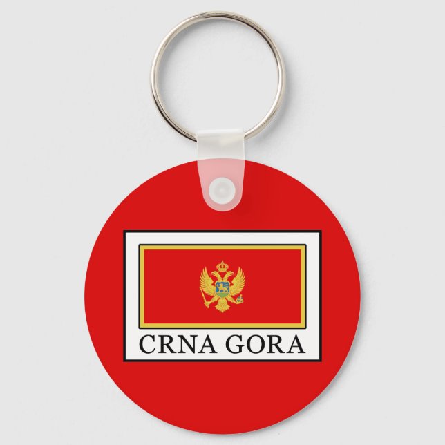 Crna Gora Key Ring (Front)