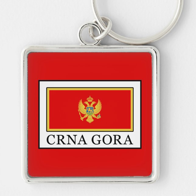 Crna Gora Key Ring (Front)