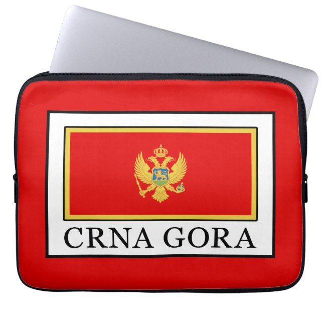 Crna Gora Laptop Sleeve (Front)