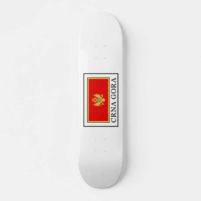 Crna Gora Skateboard (Front)