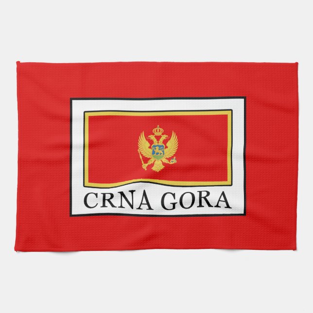 Crna Gora Tea Towel (Horizontal)