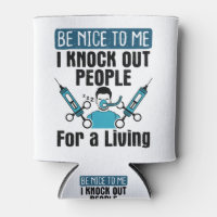 CRNA Nurse Anaesthetist Anaesthesiologist Knock Ou