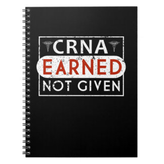 CRNA Registered Anaesthetist Anaesthesiologist Notebook
