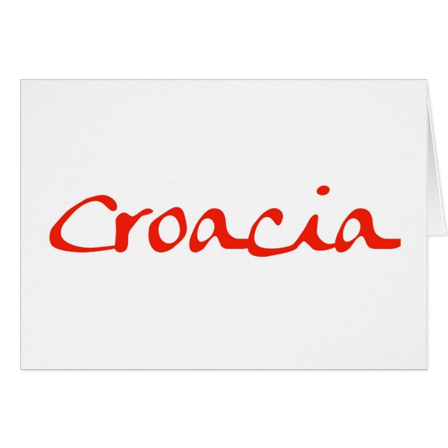 Croacia (Front Horizontal)