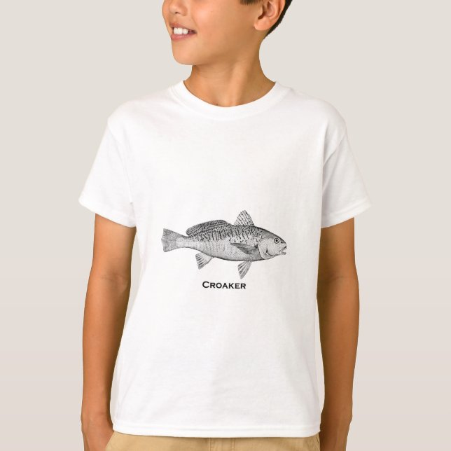 Croaker Fish T-Shirt (Front)