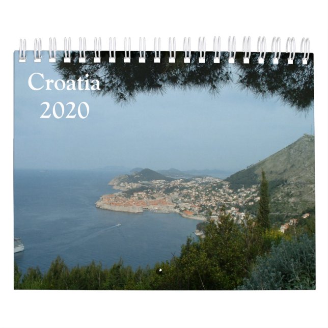 Croatia 2020 calendar (Cover)