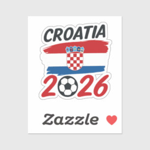 Croatia 2026 Soccer Fan Design Flag Colours