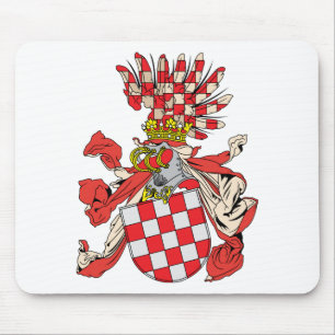 croatia, Austria Mouse Pad