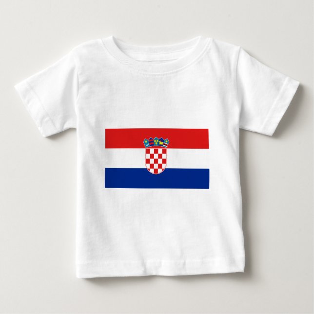 croatia baby T-Shirt (Front)