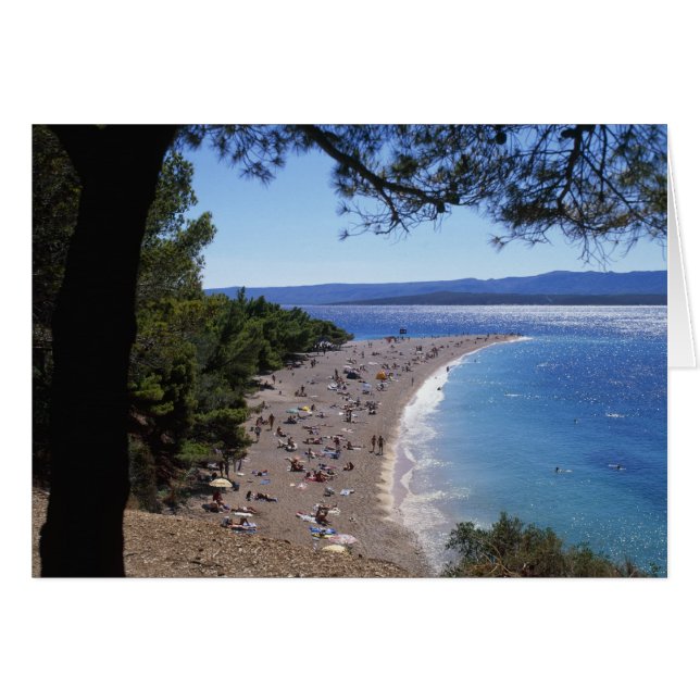 Croatia, Brac Island, Bol, Golden Cape Beach (Front Horizontal)