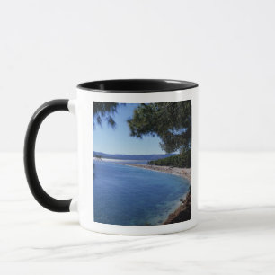 Croatia, Brac Island, Bol, Golden Cape Beach 2 Mug