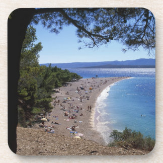 Croatia, Brac Island, Bol, Golden Cape Beach Coaster