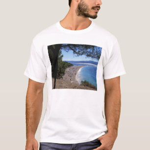 Croatia, Brac Island, Bol, Golden Cape Beach T-Shirt