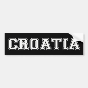 Croatia Bumper Sticker