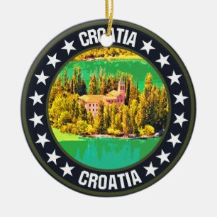 Croatia                                            ceramic ornament