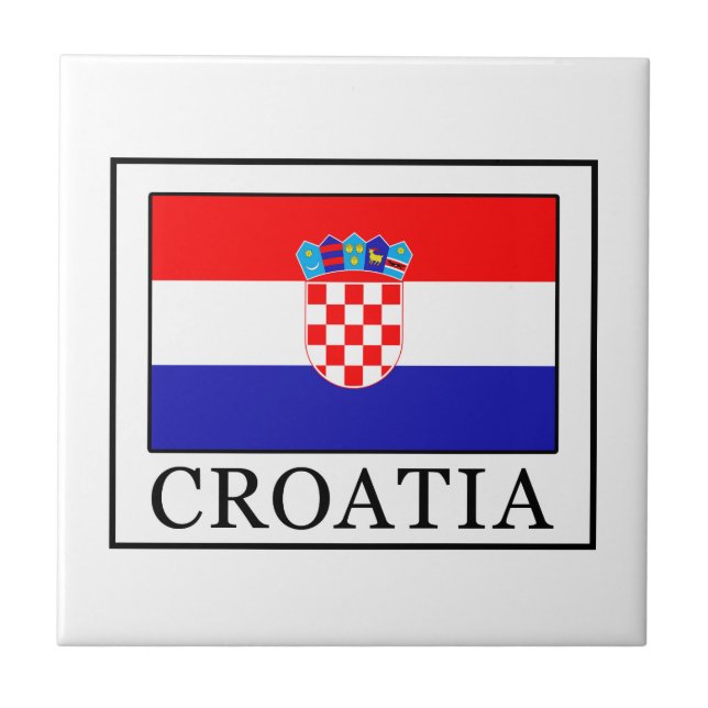 Croatia Ceramic Tile (Front)