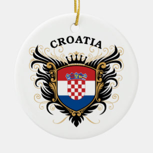 Croatia Ceramic Tree Decoration
