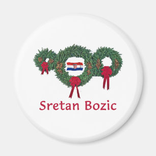 Croatia Christmas 2 Magnet