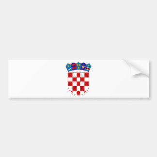Croatia Coat of Arms Bumper Sticker