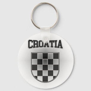 Croatia Coat of Arms Key Ring