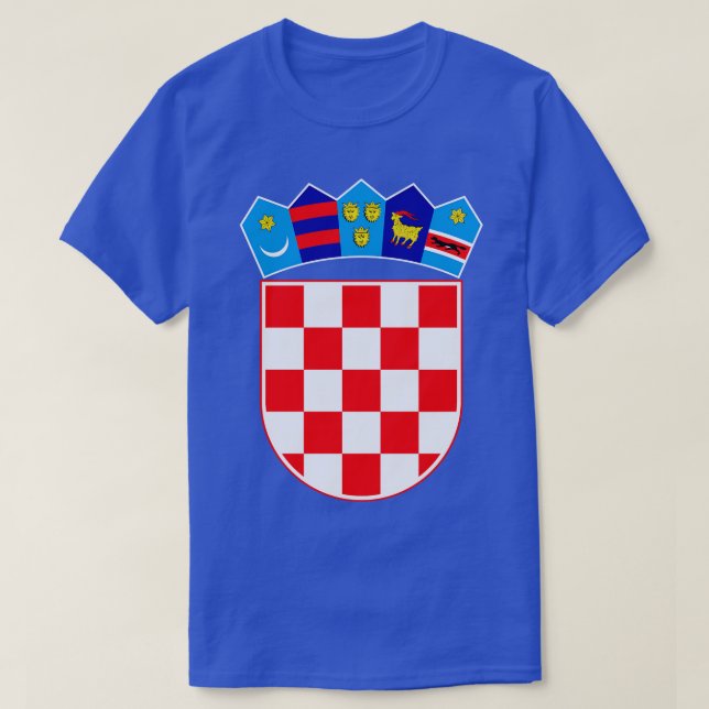 Croatia coat of arms T-Shirt (Design Front)