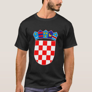 Croatia Coat of Arms T-Shirt   Croatian Heritage 