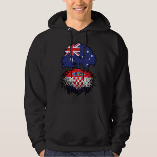 Croatia Croatian Australian Australia Tree Roots Hoodie