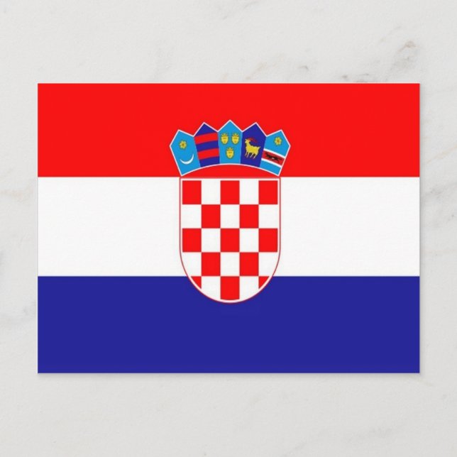 Croatia - Croatian flag - Postcard (Front)