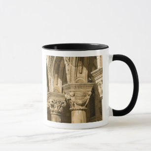 Croatia, Dalmatia, Dubrovnik. Stone arches and Mug