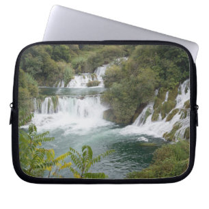 Croatia, Dalmatia, Krka Falls National Park Laptop Sleeve