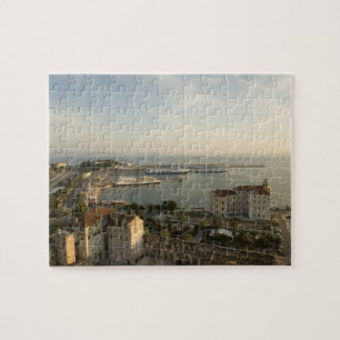 Croatia, Dalmatia, Split. View of Riva Jigsaw Puzzle