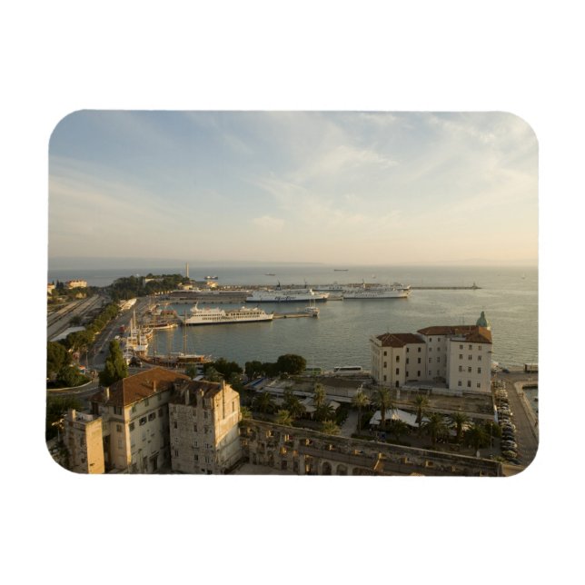 Croatia, Dalmatia, Split. View of Riva Magnet (Horizontal)