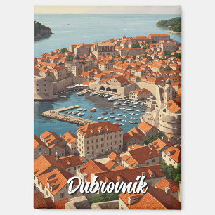 Croatia Dubrovnik Travel Magnet