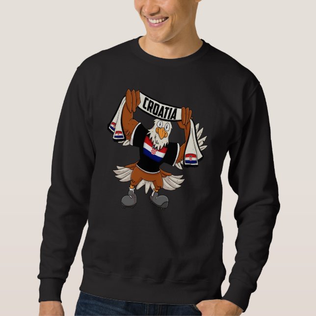 Croatia eagle sweatshirt (Front)