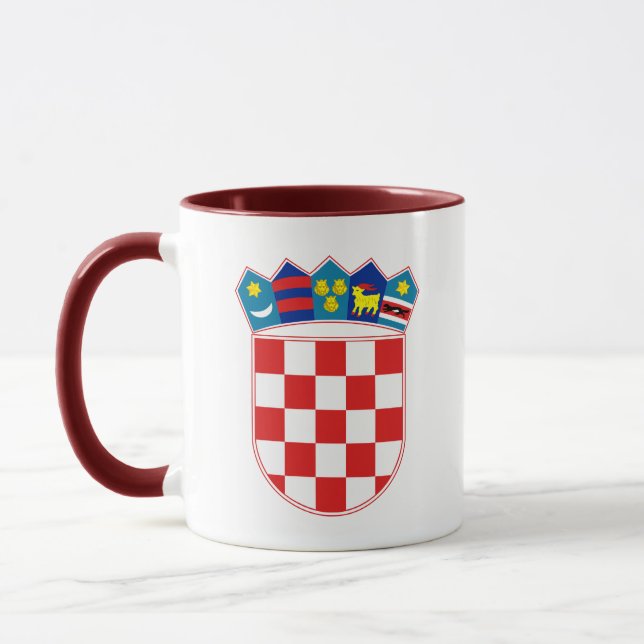 croatia emblem mug (Left)