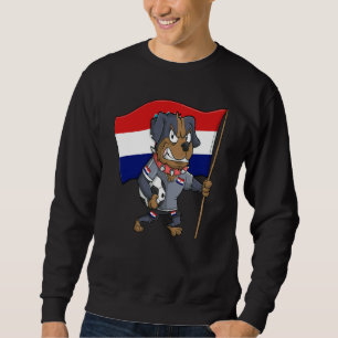 Croatia fan dog sweatshirt