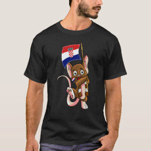 Croatia Fan Mouse T-Shirt