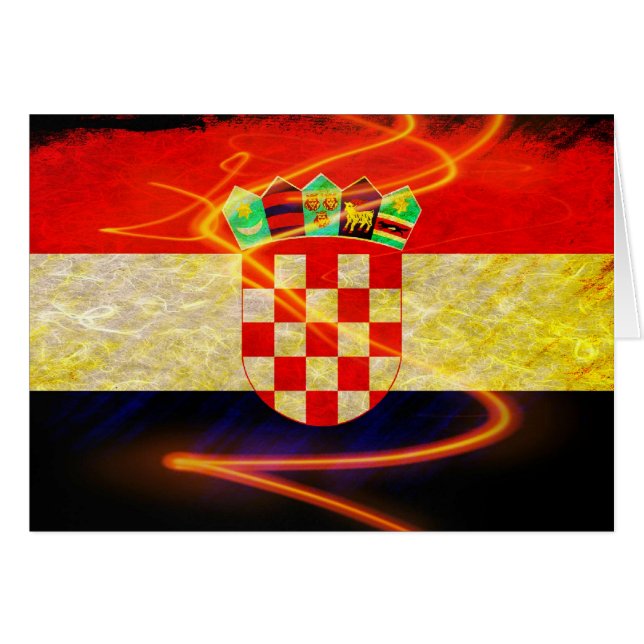 Croatia Flag (Front Horizontal)