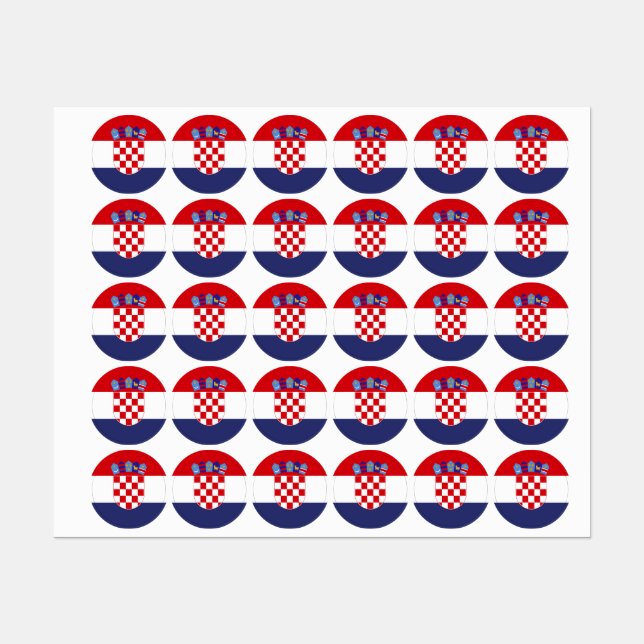 Croatia flag (Sheet)