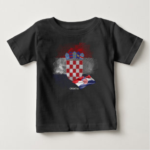 Croatia flag baby T-Shirt