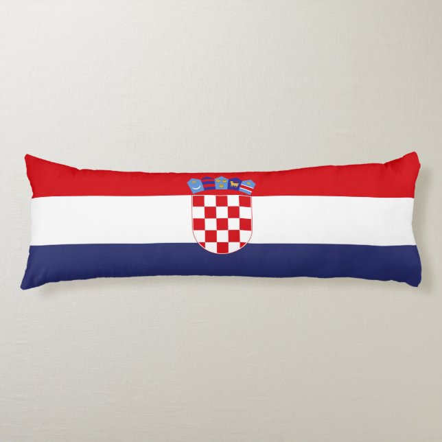 Croatia flag body cushion (Front)