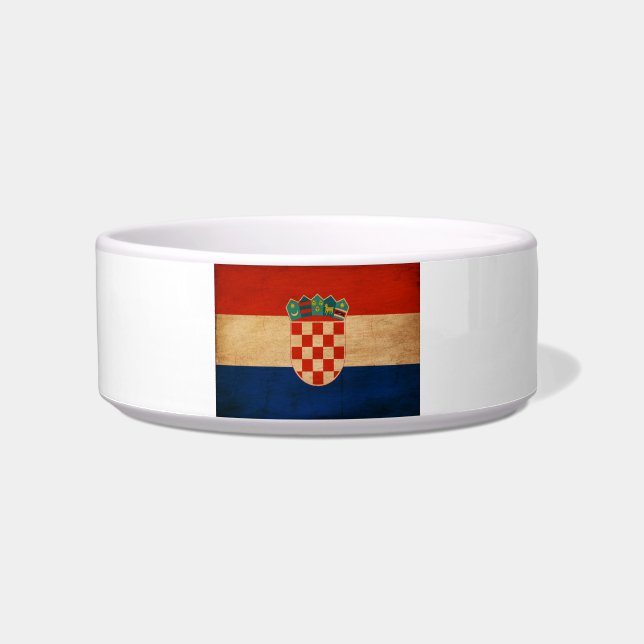 Croatia Flag Bowl (Front)