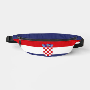 Croatia flag bum bags