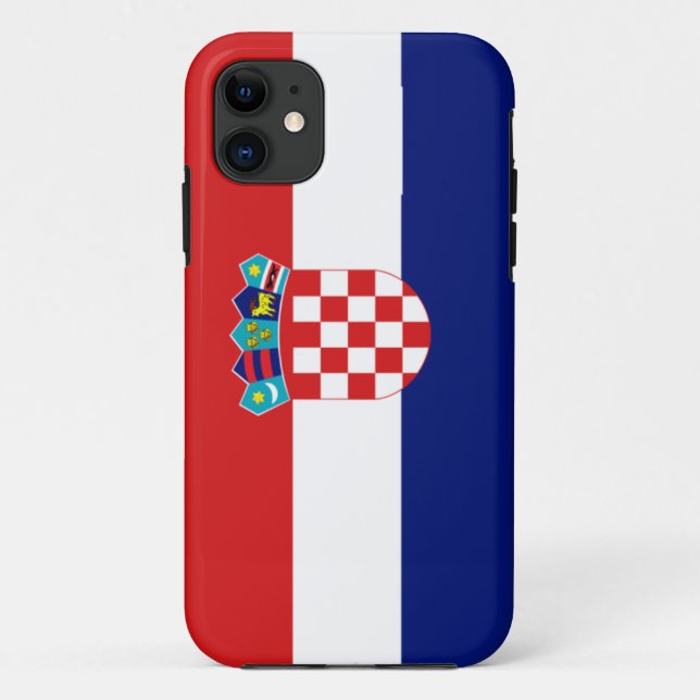 Croatia Flag Case-Mate iPhone Case (Back)