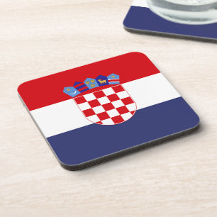 Croatia flag coaster