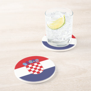 Croatia flag coaster