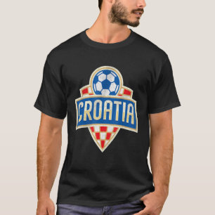 Croatia Flag Croatian Roots Hrvatske Croatia Zagre T-Shirt