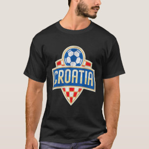 Croatia Flag Croatian Roots Hrvatske Croatia Zagre T-Shirt
