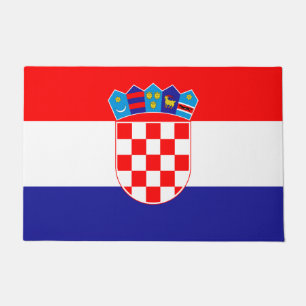 Croatia flag doormat